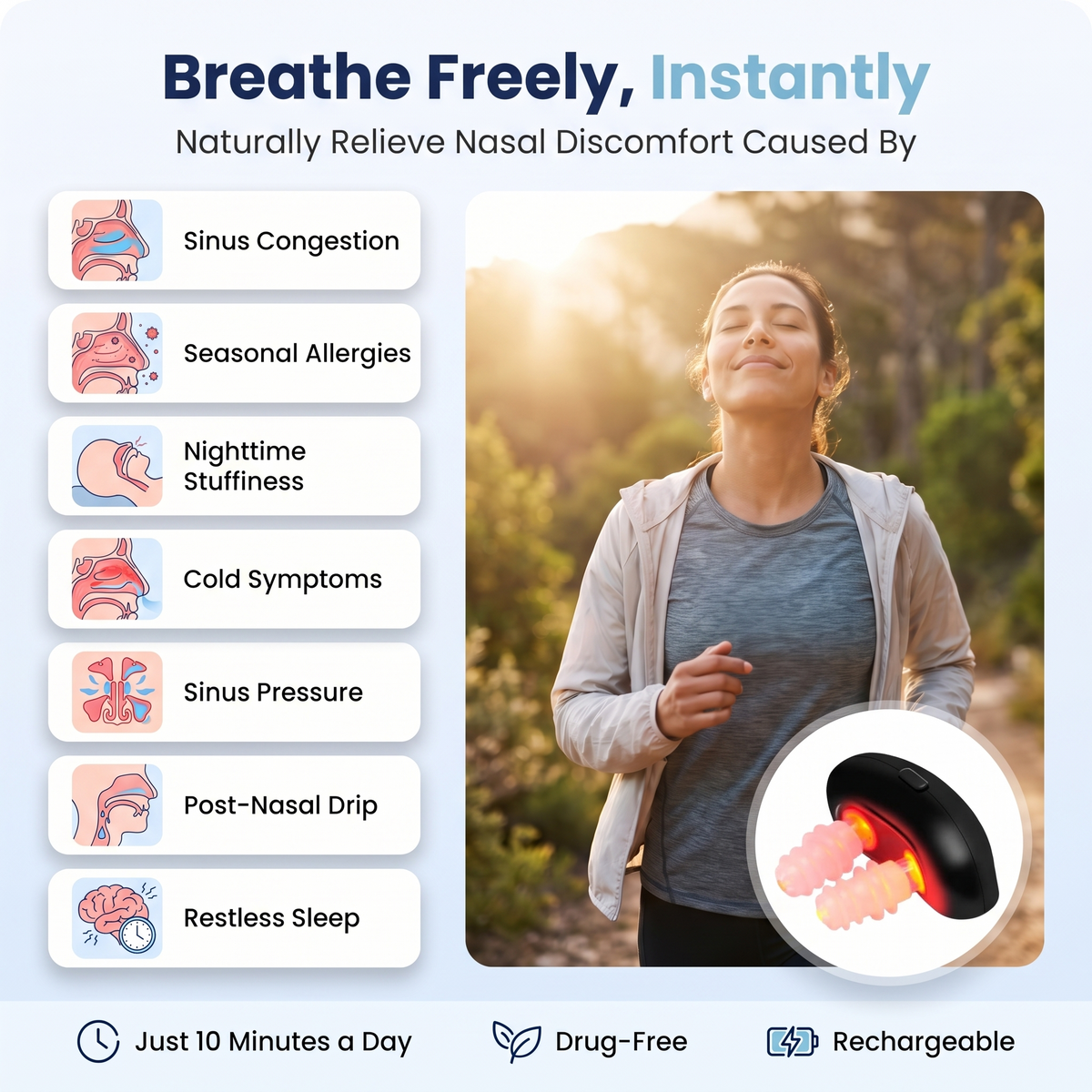 ClearFlow™ - Red Light Nasal Relief 2.0