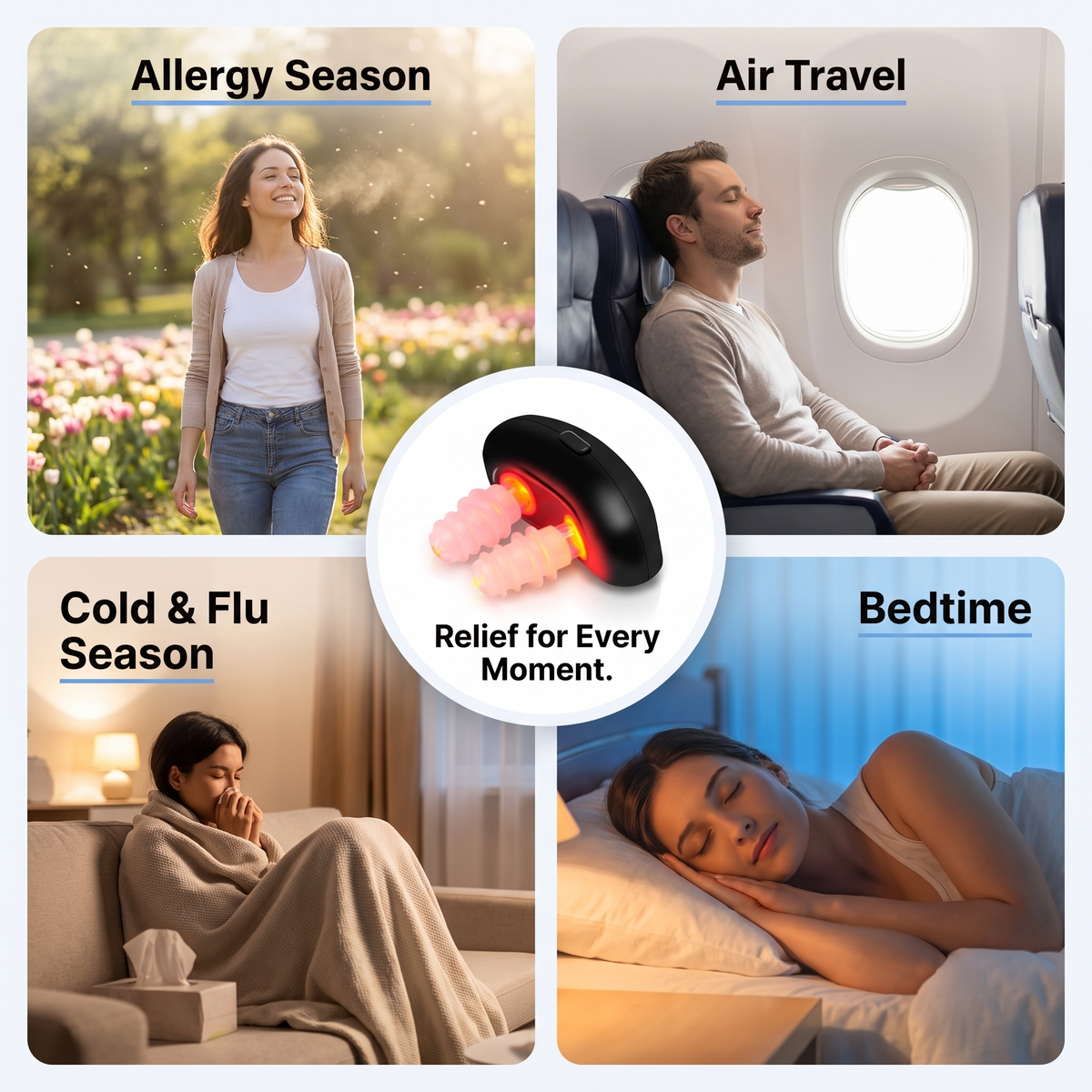 ClearFlow™ - Red Light Nasal Relief 2.0