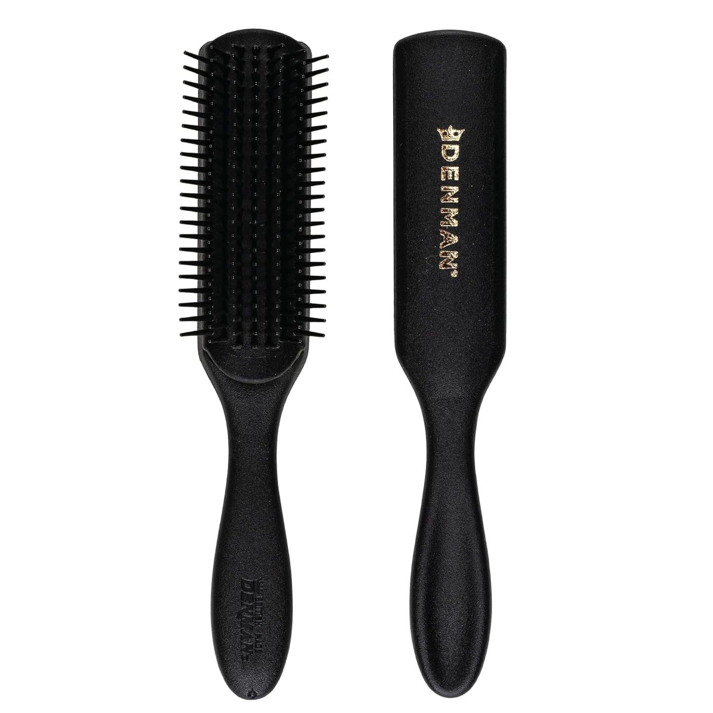 Denman D3 Original Curl Definer & Styler, Curly Hair Brush for Women & Men – 7 Row Detangling & Curl Defining Brush for Smooth Defined Curls - a Precision Styling Brush for Straight Hair