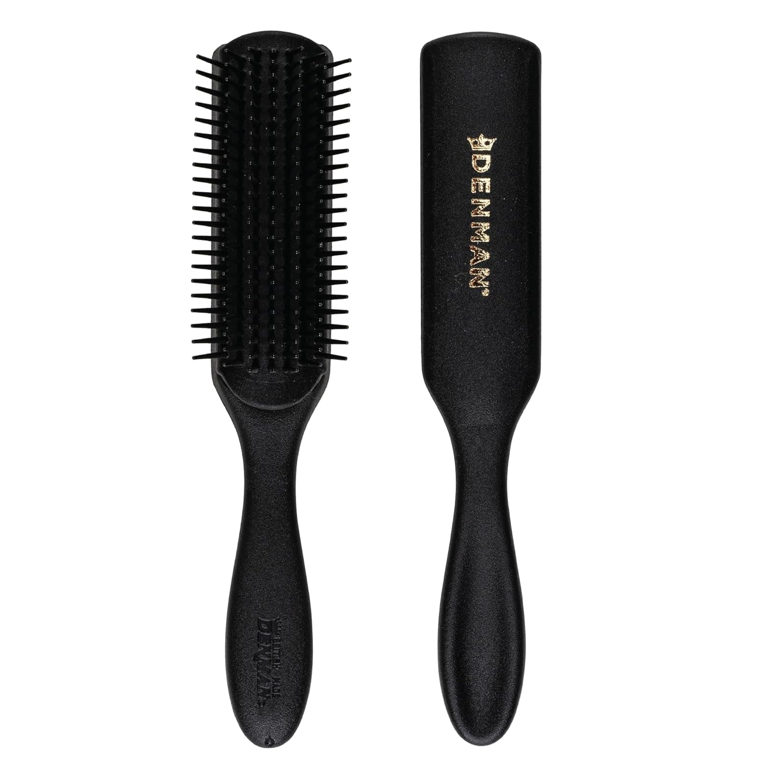 Denman D3 Original Curl Definer & Styler, Curly Hair Brush for Women & Men – 7 Row Detangling & Curl Defining Brush for Smooth Defined Curls - a Precision Styling Brush for Straight Hair