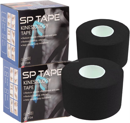 Wholesale Real Manufacturer 5M*5Cm Elastic Sports Kinesios Tape Medical Compression Kinesiology Tape for Tape
