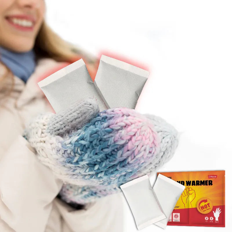 Air Activated Instant Hand Warmer Pocket Packs Disposable Self Heating Patch Hand Warmer Pad