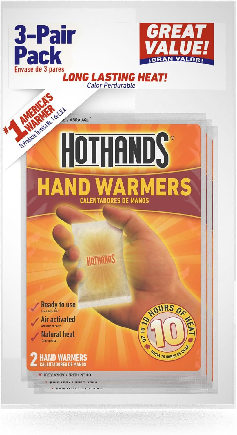 Hand Warmers Pocket Pack, 3 Pairs - America'S Favorite Warmer