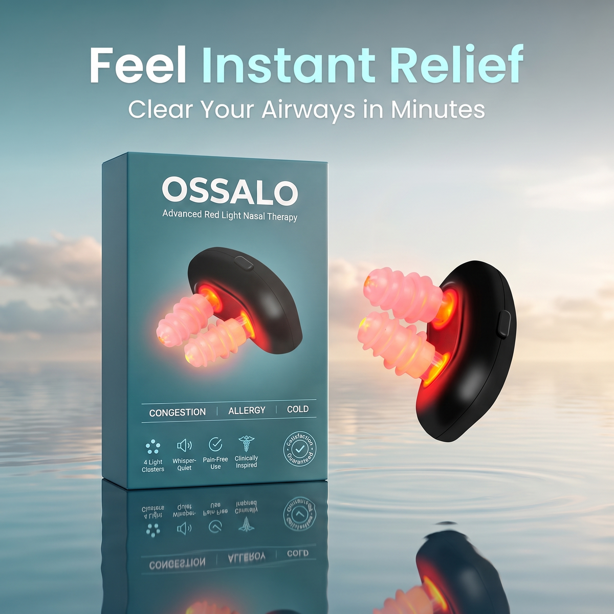 ClearFlow™ - Red Light Nasal Relief 2.0
