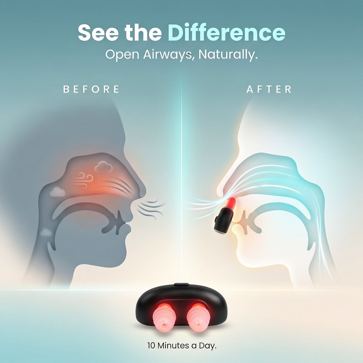 ClearFlow™ - Red Light Nasal Relief 2.0